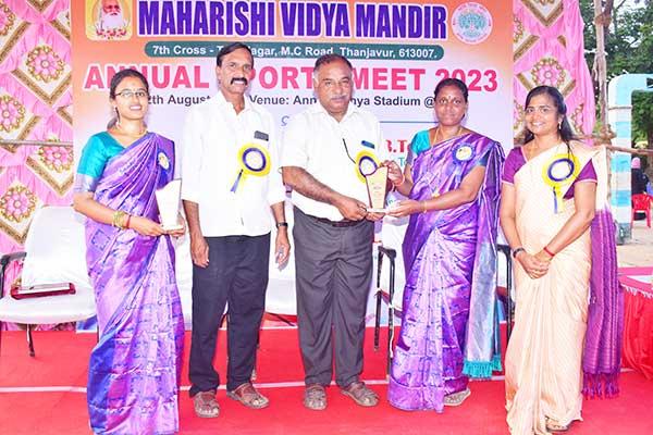 MVM Thanjavur Annual Sports Meet 2023 at Annai Sathya Stadium.