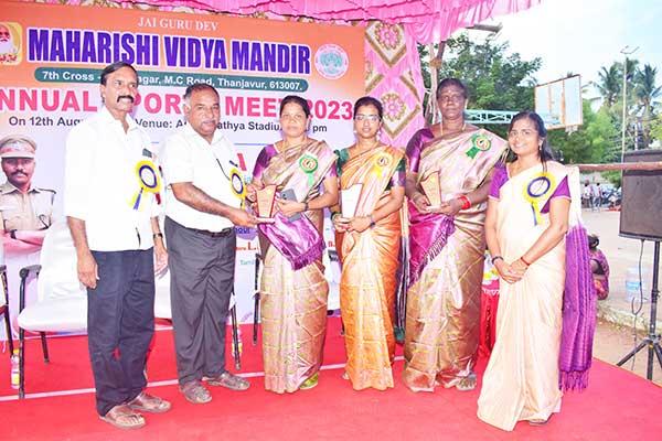 MVM Thanjavur Annual Sports Meet 2023 at Annai Sathya Stadium.